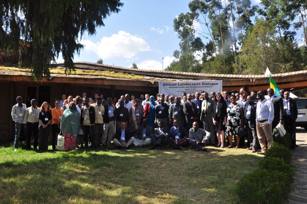 African Landscape Dialogue participants at HoA-REC&N’s headquarters