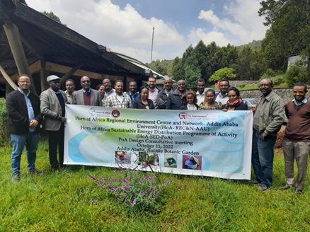Horn of Africa Sustainable Energy Distribution Programme of Activity (HoA-SED-PoA) Design Consultation meeting, Oct. 11th, 2022