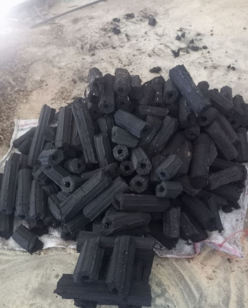 Briquette charcoal production